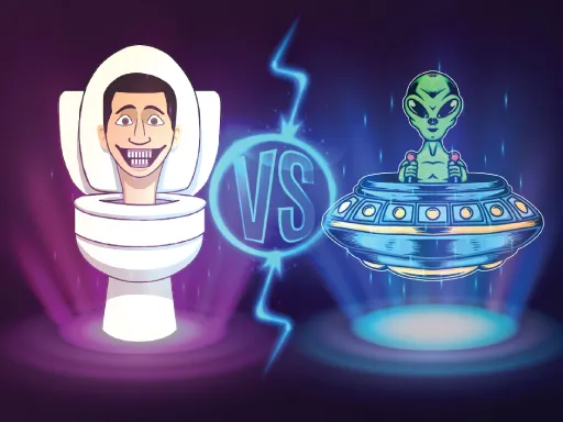 Skibidi vs Alien: Endless Runner Fun