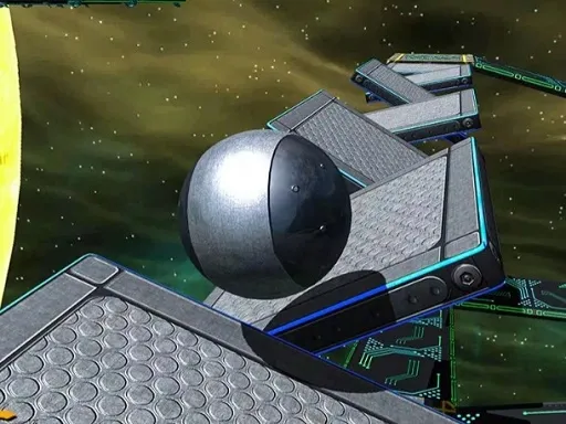 Insane Galaxy Ball: Space Track Challenge