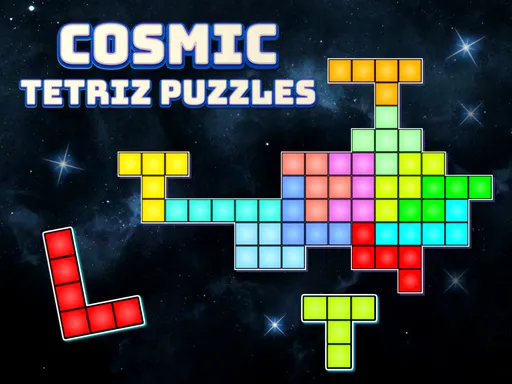 Cosmic Tetriz: Space Puzzle Grid