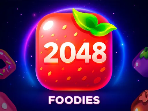 2048 Foodies: Fruity Merge Puzzle