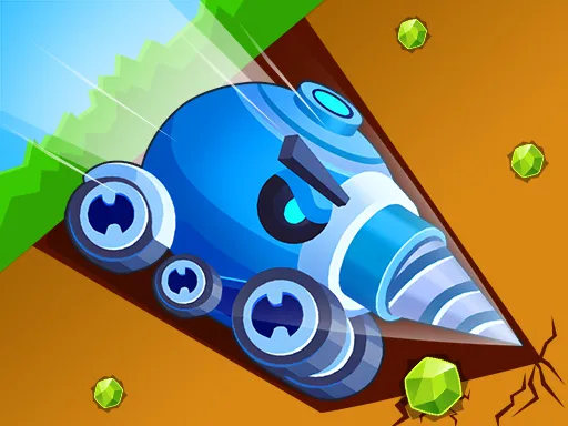 Gem Deep Digger: Underground Mining Game