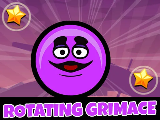 Rotating Grimace Puzzle Adventure