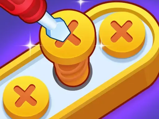 Screw Pin Jam: Tricky Spatial Puzzle