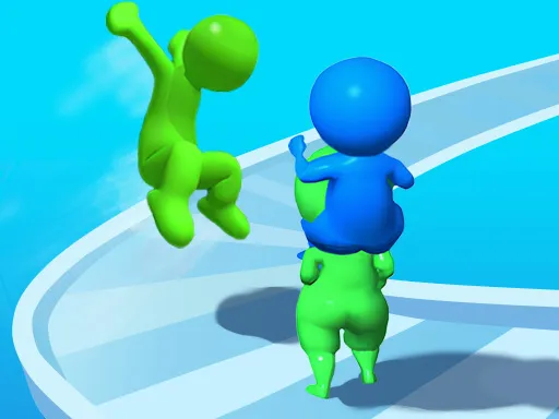Stickman Collect Run: Parkour Dash Game