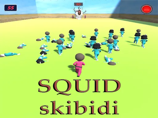 Squid Skibidi: Red Light Green Light Run