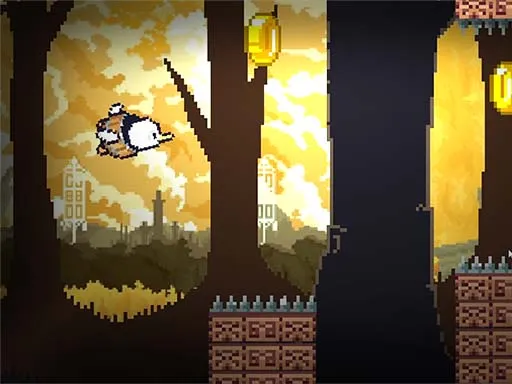 Flappy Ring: Goose Flight Arcade Challenge